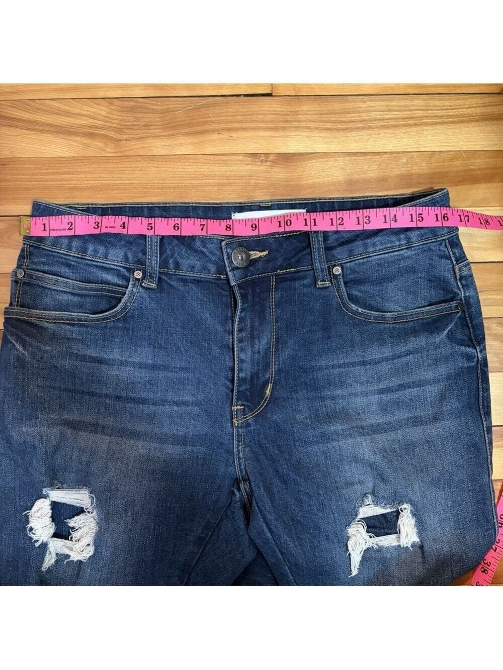 Absent Low Rise Jeans - Size 32 Tall/US 14T - Picture 3 of 9
